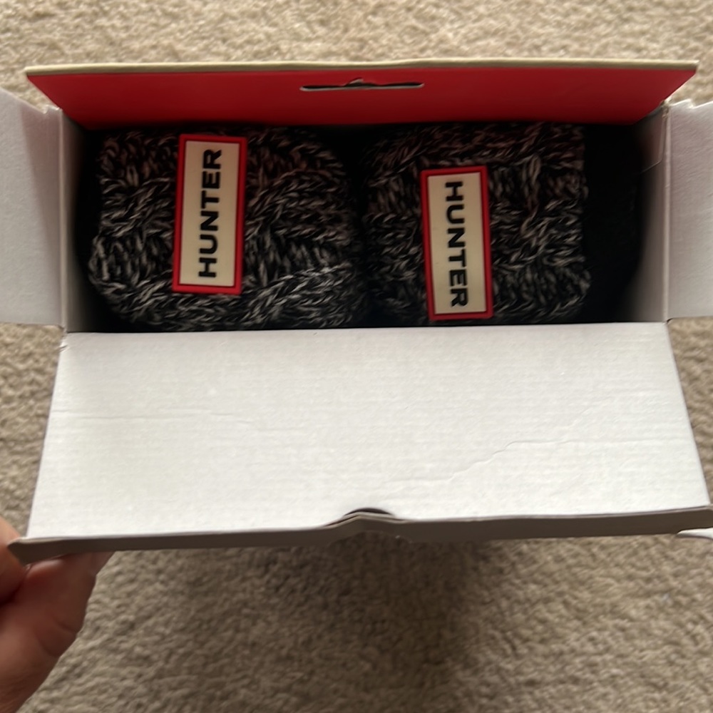 NEW Hunter Tall Boot Socks. Large